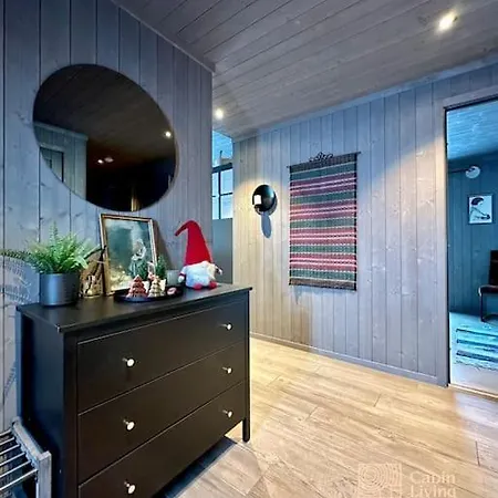 Feriehus New Cabin Near X Country Ski Trails At Blefjell With Jacuzzi *
