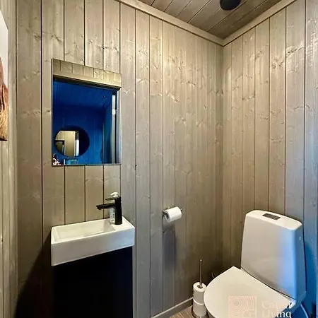 New Cabin Near X Country Ski Trails At Blefjell With Jacuzzi Feriehus Flesberg