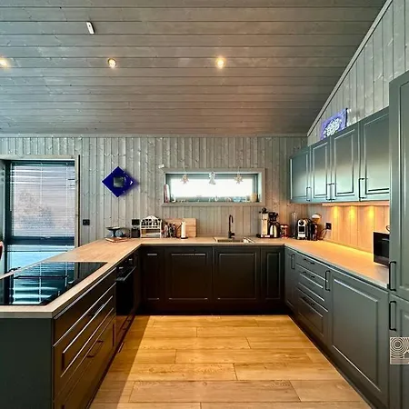 Feriehus New Cabin Near X Country Ski Trails At Blefjell With Jacuzzi Flesberg