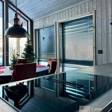 New Cabin Near X Country Ski Trails At Blefjell With Jacuzzi Feriehus