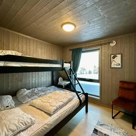 New Cabin Near X Country Ski Trails At Blefjell With Jacuzzi